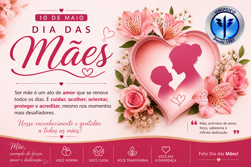 Feliz Dia das Mães